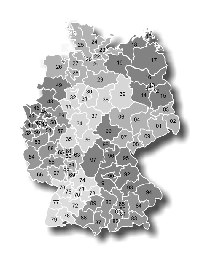 Deutschlandkarte